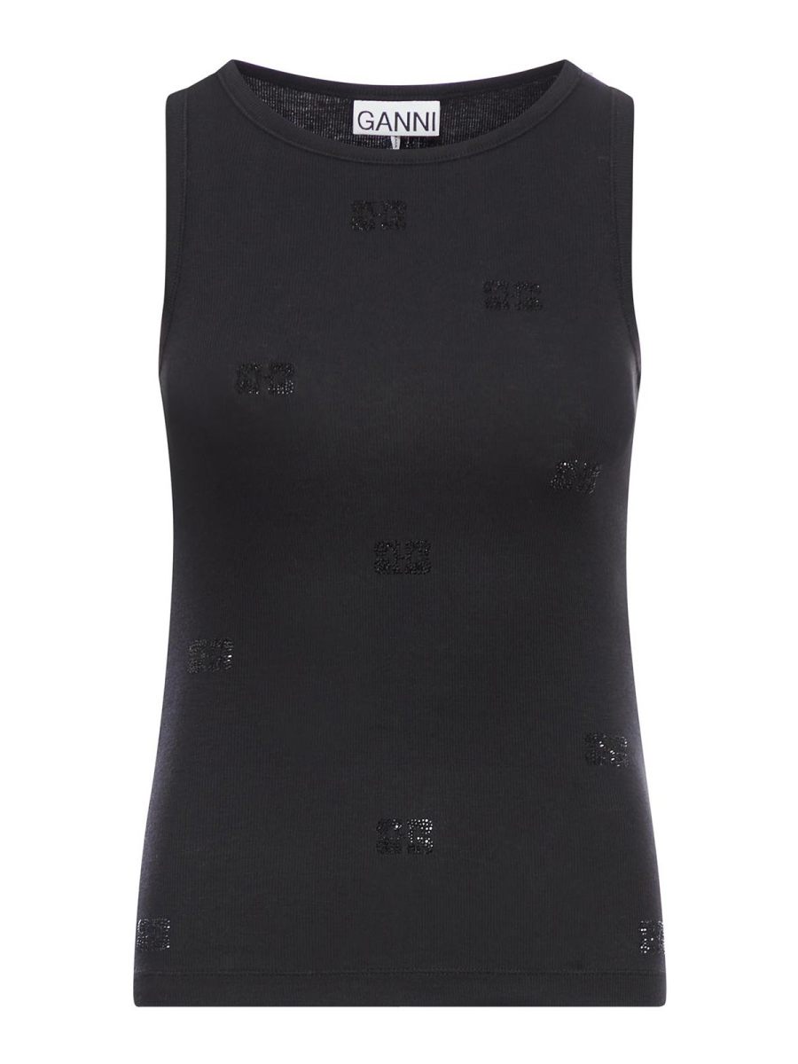 Ganni Top - Noir