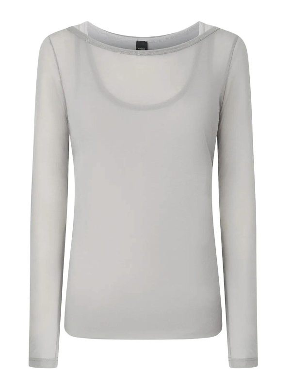 Pinko Pull Col Rond - Gris