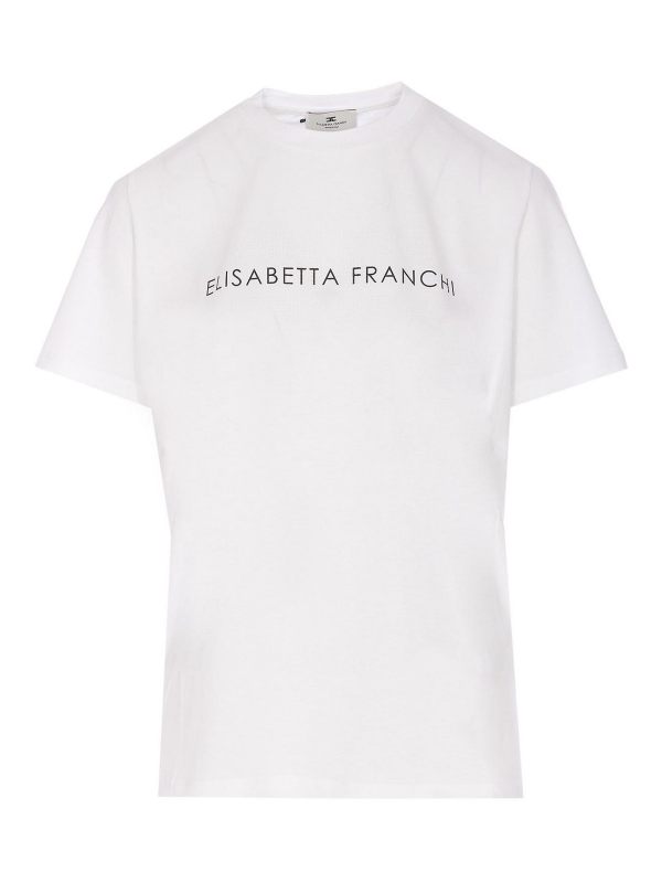 Elisabetta Franchi T-Shirt - Blanc