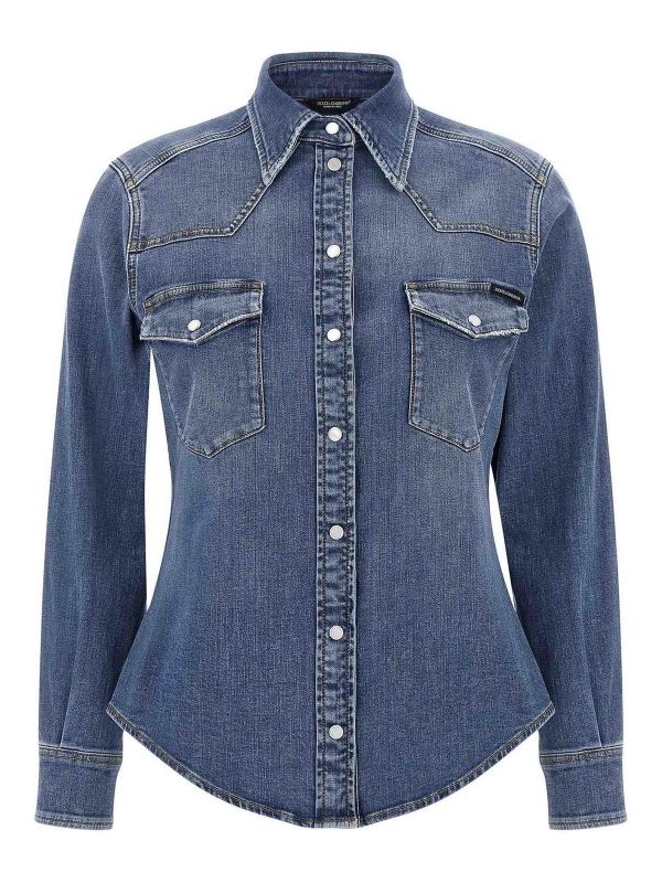 Dolce & Gabbana Chemise - Bleu