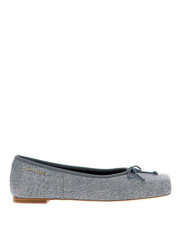 Alexander Wang Ballerines - Bleu Clair