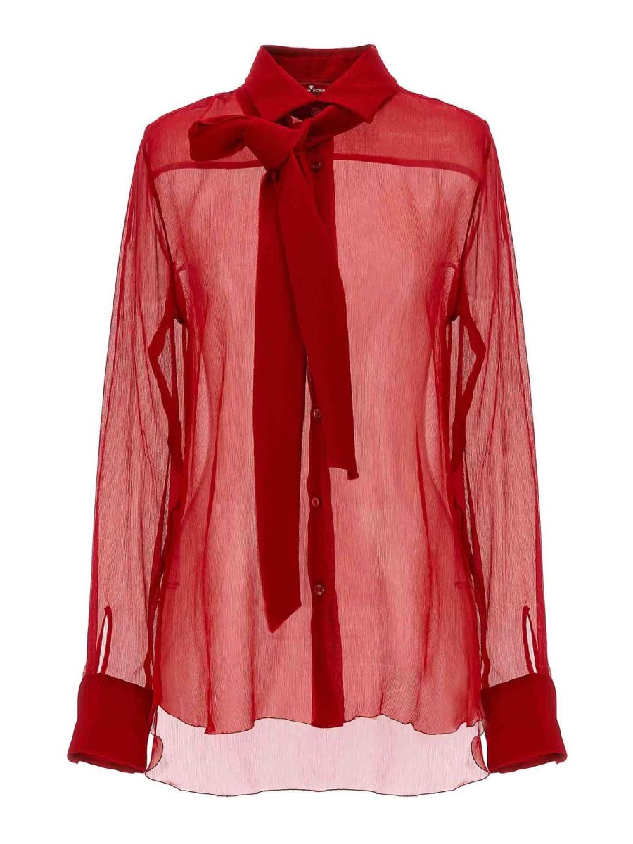 Ermanno Scervino Chemise - Rouge