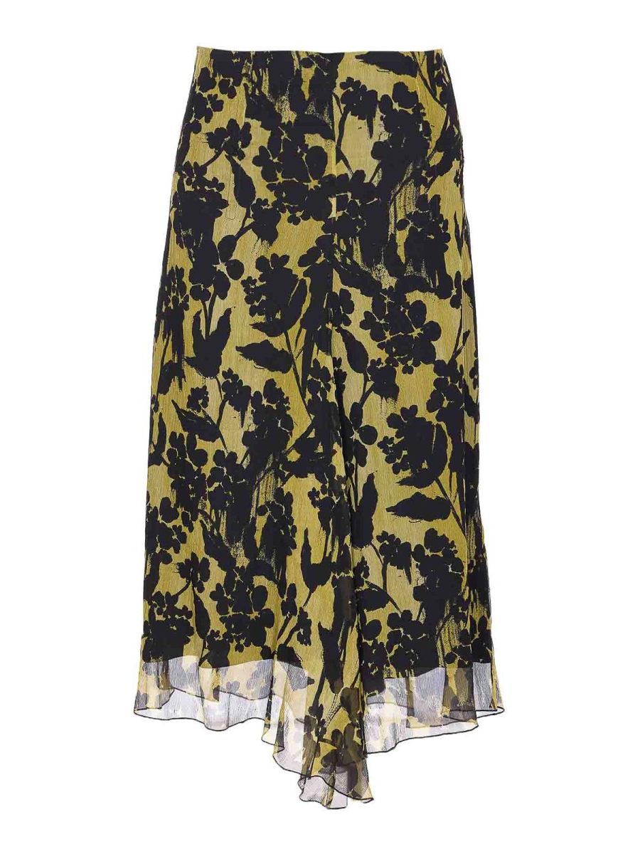 Victoria Beckham Jupe Midi - Vert