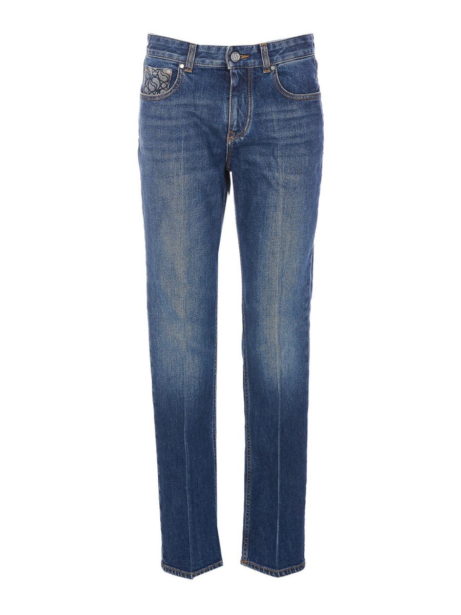 Stella Mccartney Jean Droit - Bleu
