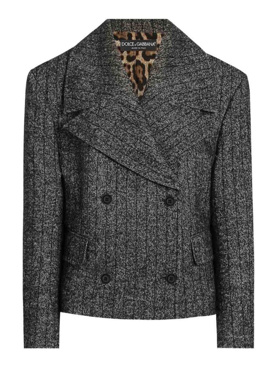 Dolce & Gabbana Veste Casual - Gris