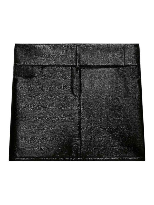 Courreges Mini Jupe - Noir