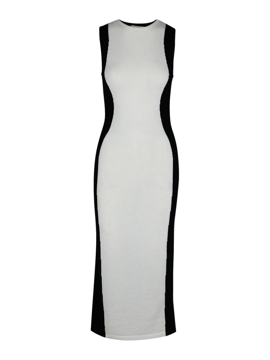 Moschino Maxi Robe - Blanc