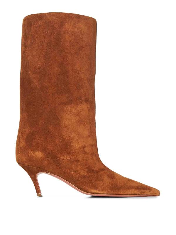 Amina Muaddi Bottes - Beige