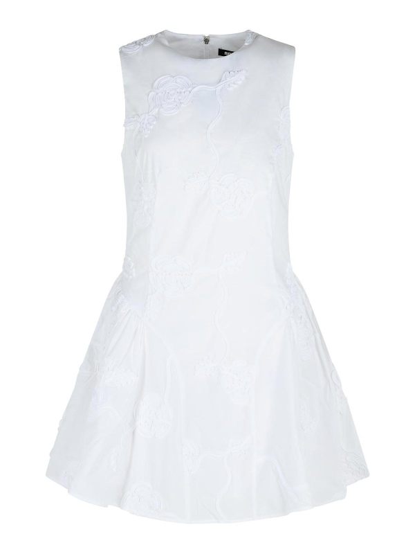 Rotate Birger Christensen Robe Courte - Blanc