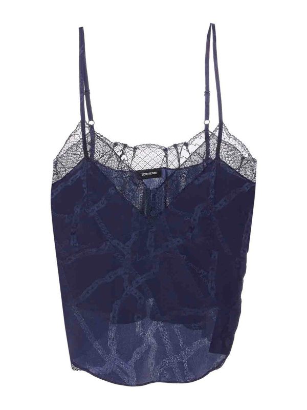 Zadig & Voltaire Top - Bleu