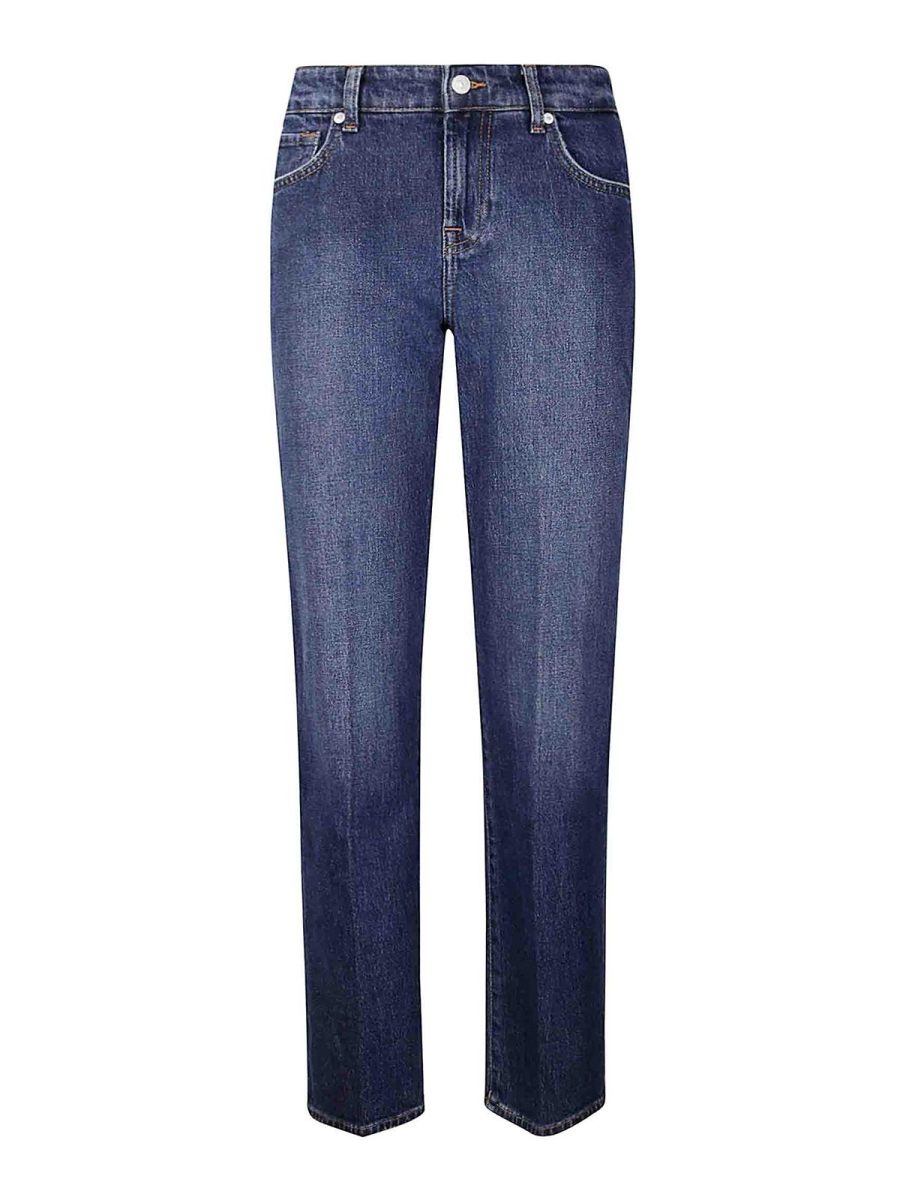 7 For All Mankind Jean Bootcut - Bleu