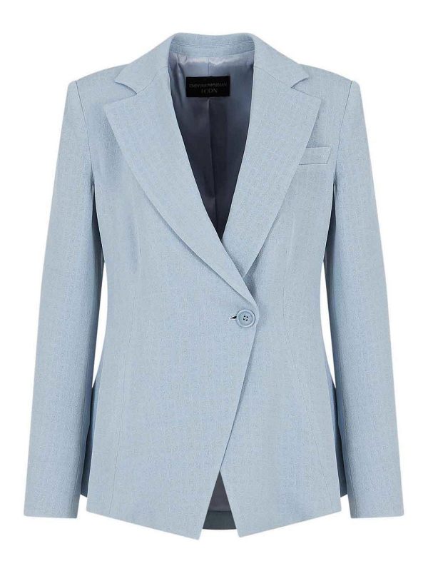 Emporio Armani Blazer Couturier - Bleu