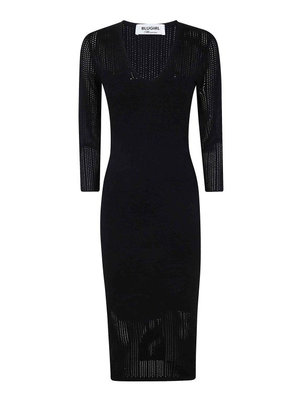 Blugirl Robe Courte - Noir