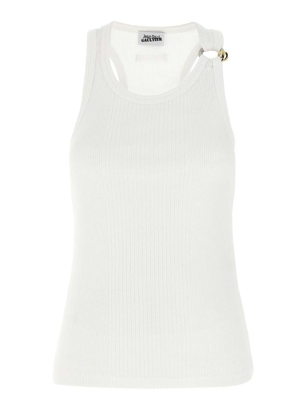 Jean Paul Gaultier Top - Blanc
