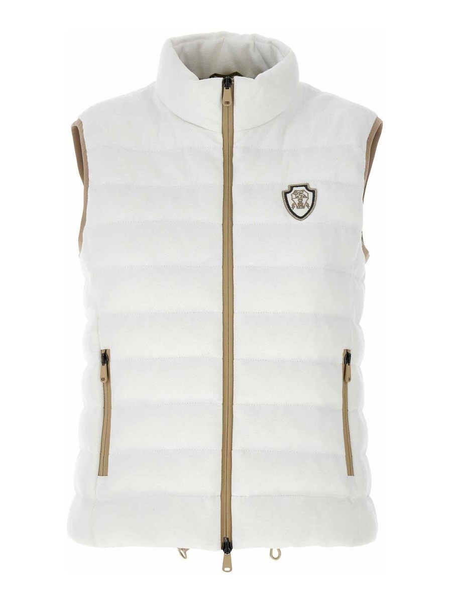 Brunello Cucinelli Gilet - Blanc
