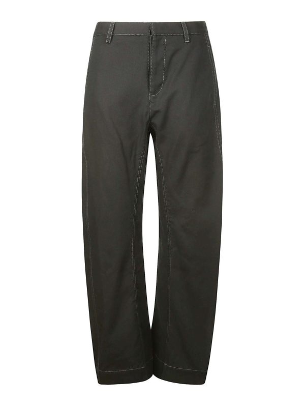 Dion Lee Pantalons Décontractés - Noir