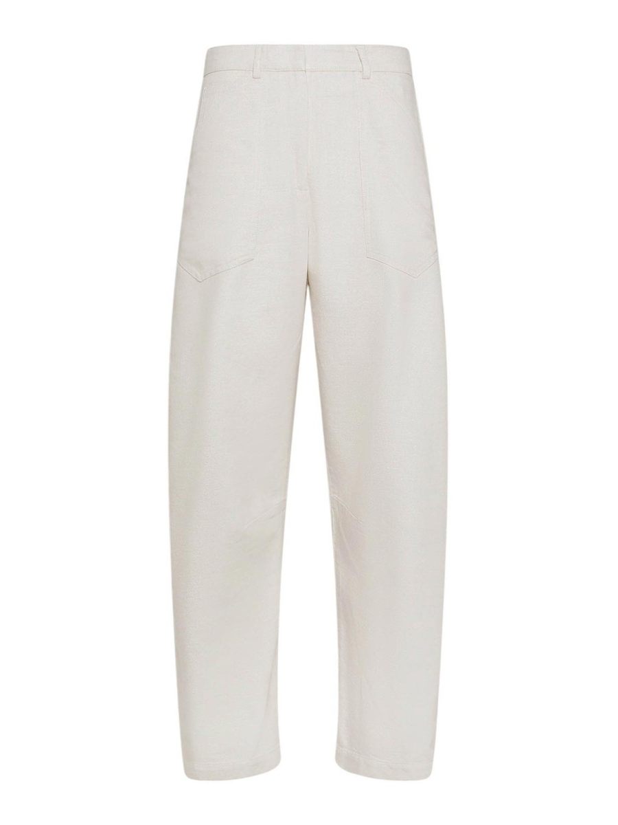 Seventy Pantalons Décontractés - Blanc