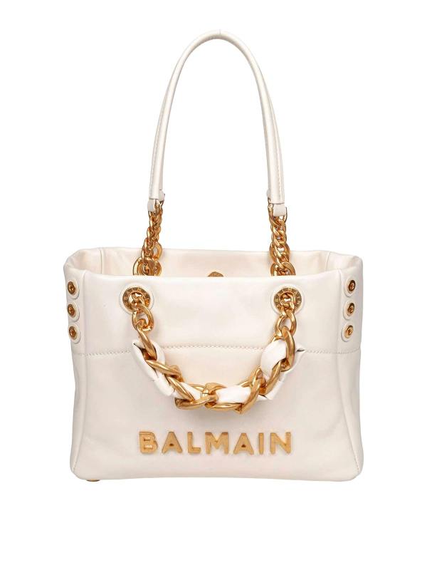 Balmain Sac Cabas - Crèm