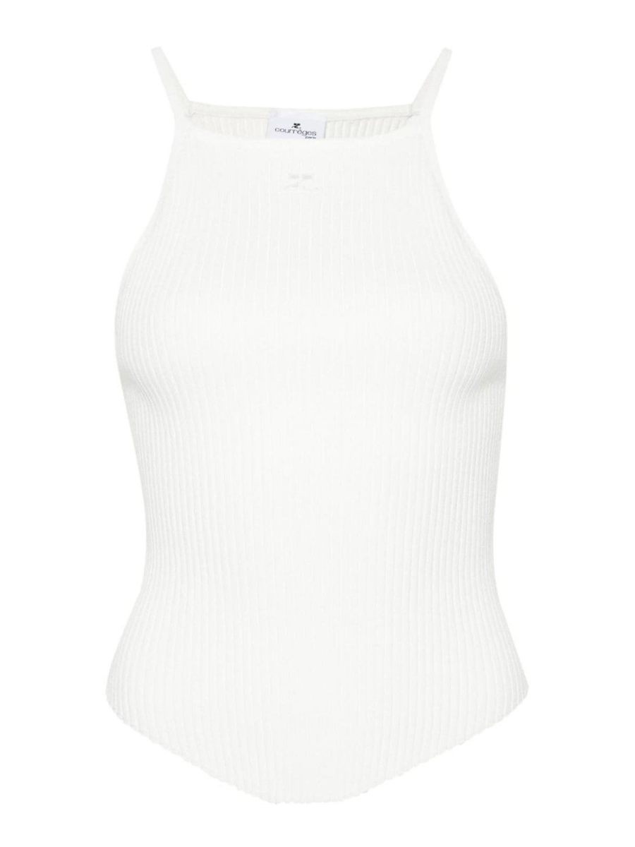 Courreges Top - Blanc