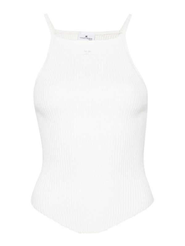 Courreges Top - Blanc