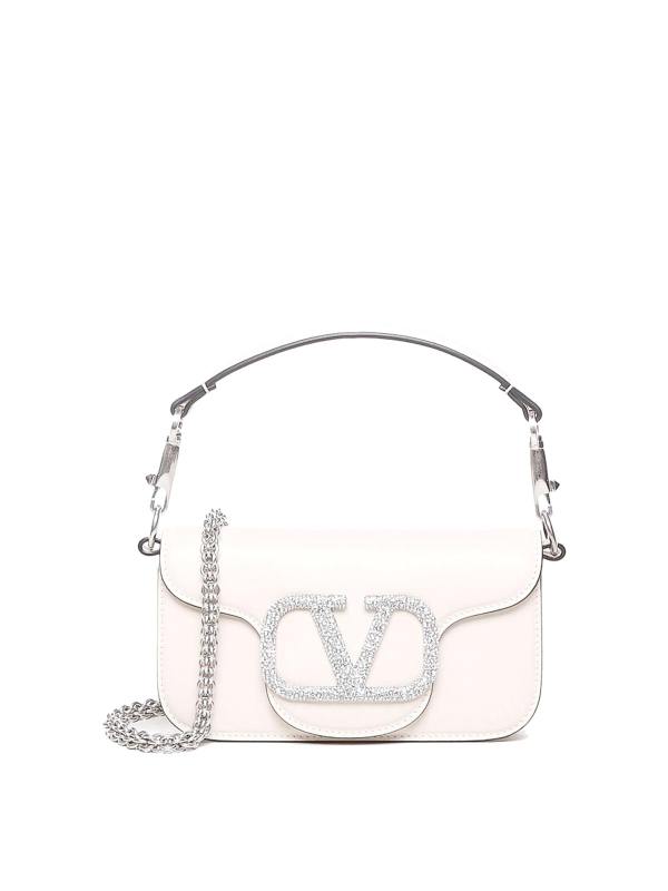 Valentino Garavani Sac Bandoulière - Blanc