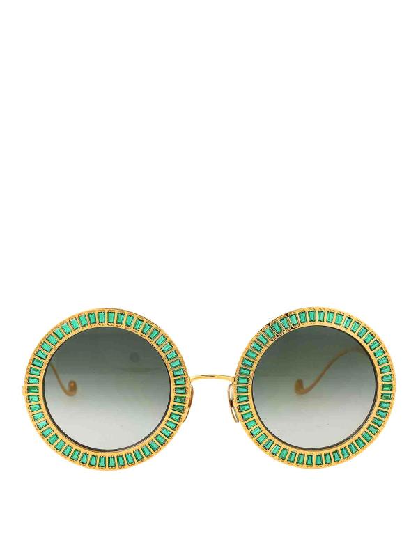 Anna-Karin Karlsson Lunettes De Soleil - Vert