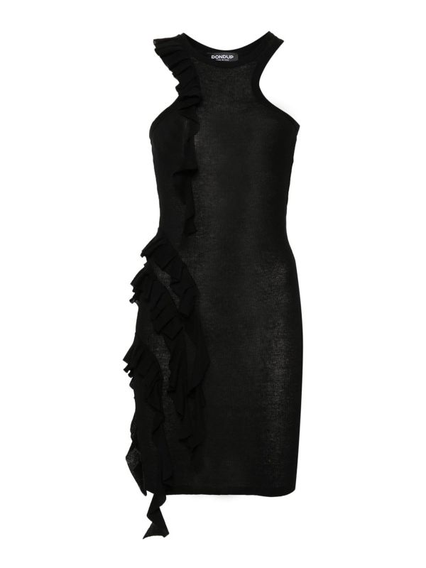 Dondup Robe Au Genou - Noir