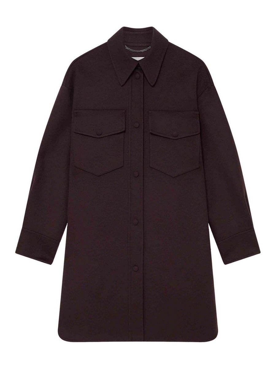 Stella Mccartney Pull Col Rond - Marron
