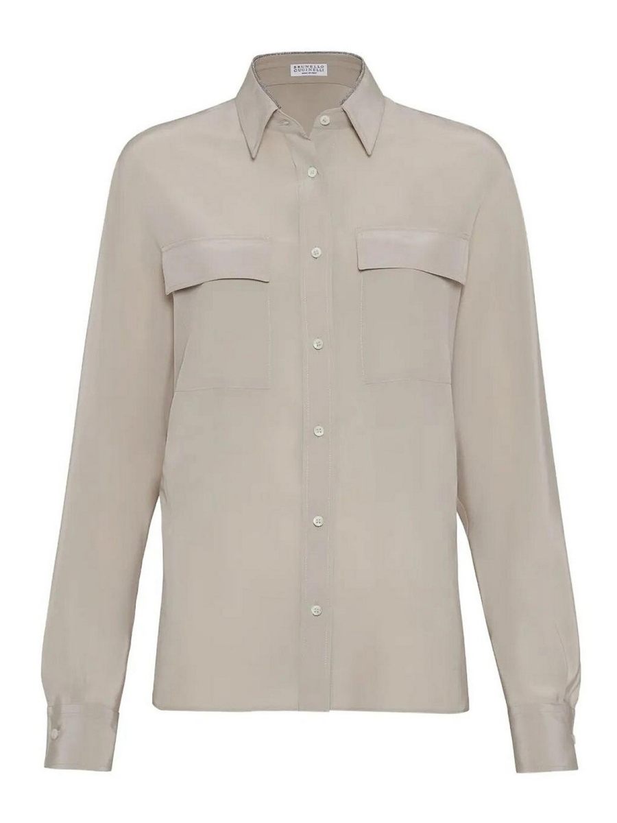 Brunello Cucinelli Chemise - Beige