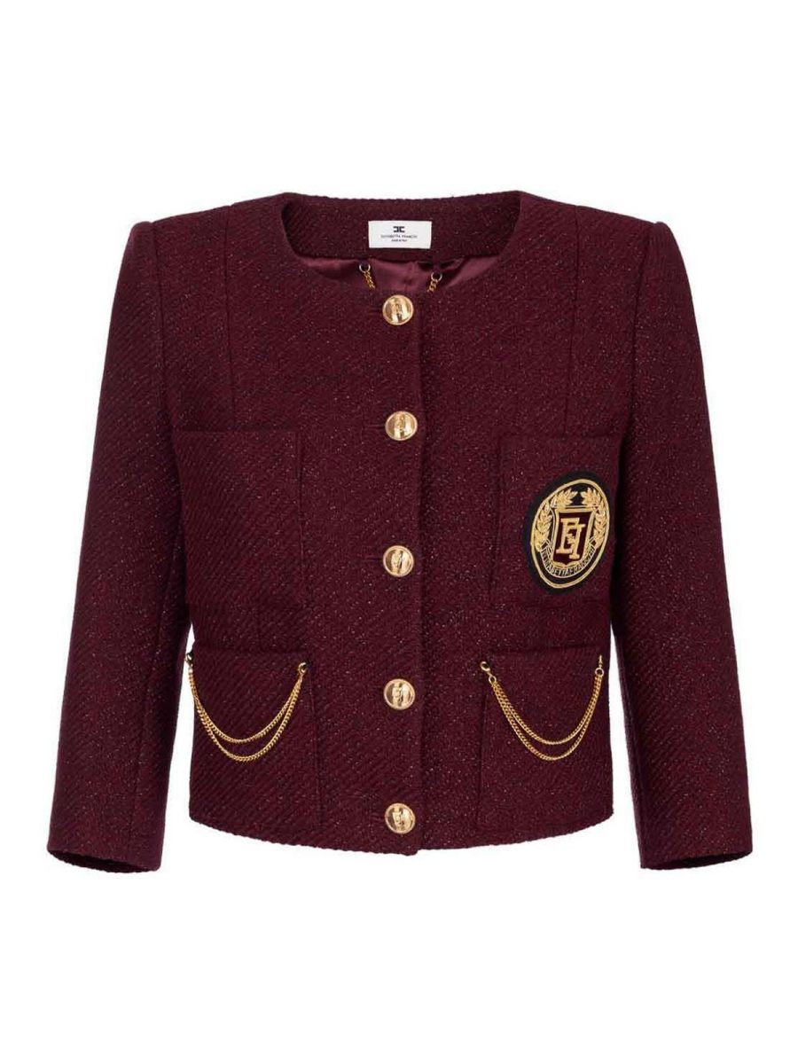 Elisabetta Franchi Blazer - Rouge