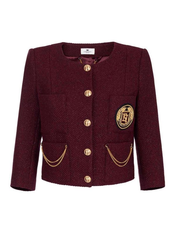 Elisabetta Franchi Blazer - Rouge