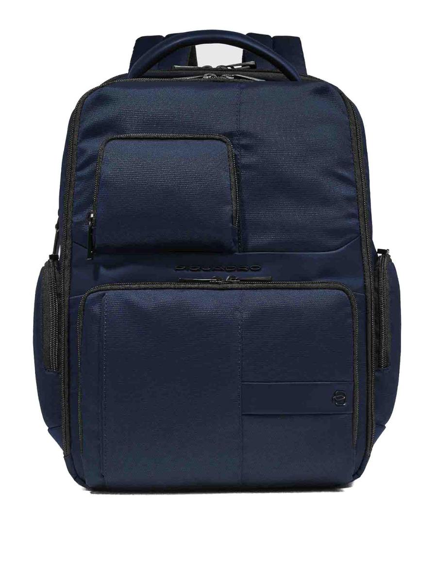 Piquadro Sac À Dos - Bleu