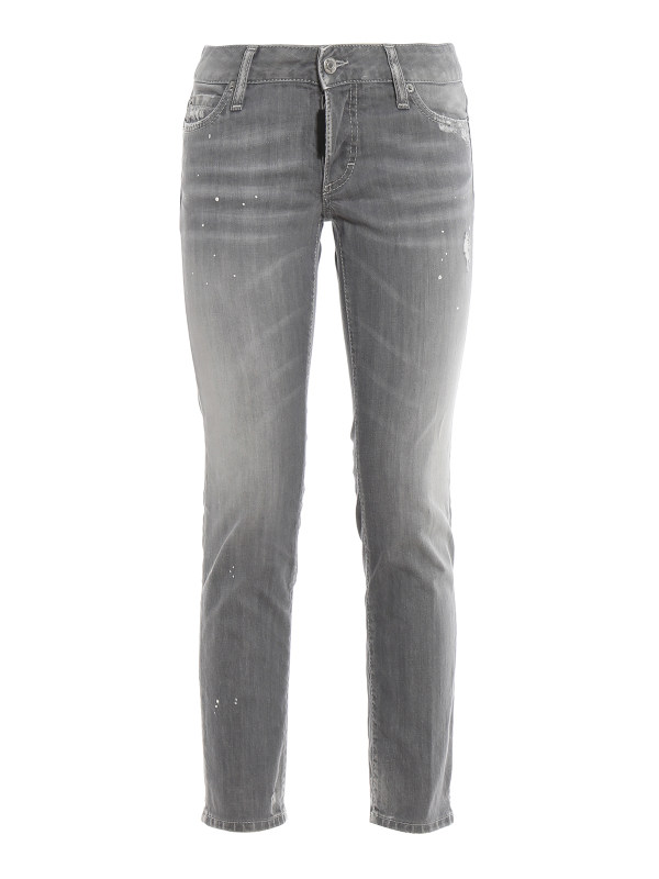 Dsquared2 Jean Droit - Jennifer Cropped