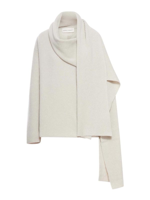 Niccolò Pasqualetti Pull Col Rond - Couleur Chair