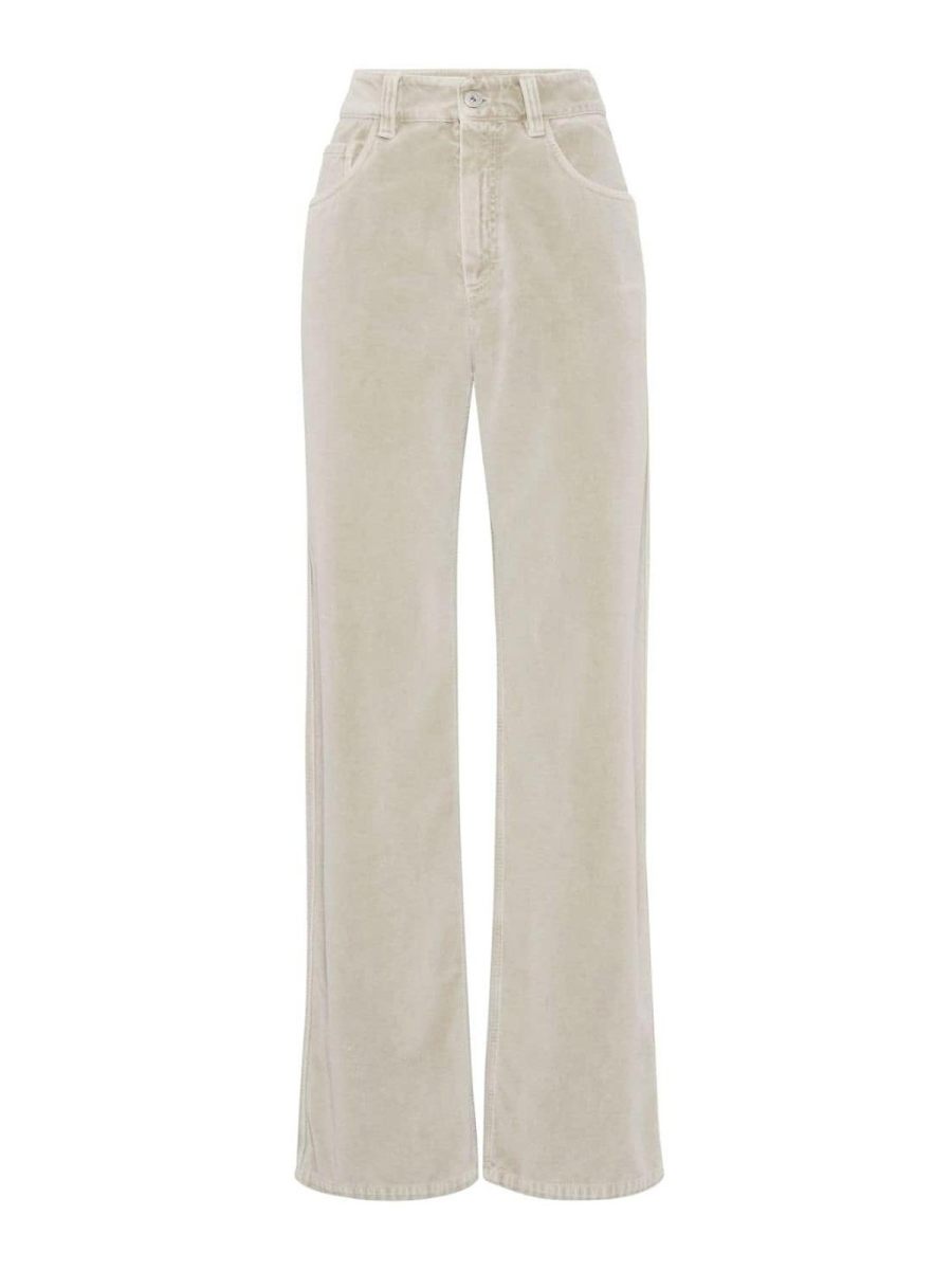 Brunello Cucinelli Pantalons Décontractés - Beige