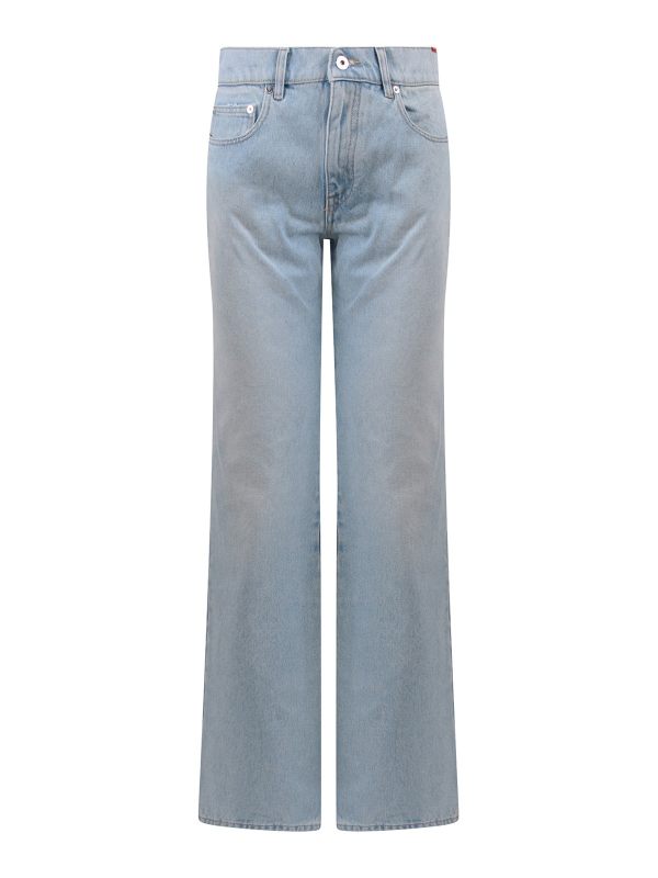 Off-White Jean Bootcut - Bleu