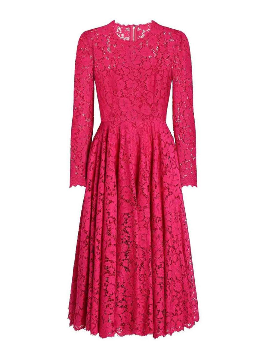 Dolce & Gabbana Robe Au Genou - Rose
