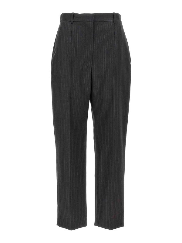 Alexander Mcqueen Pantalons Décontractés - Gris