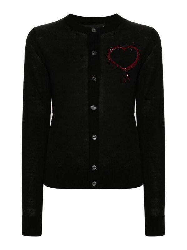 Dsquared2 Pull Col Rond - Noir
