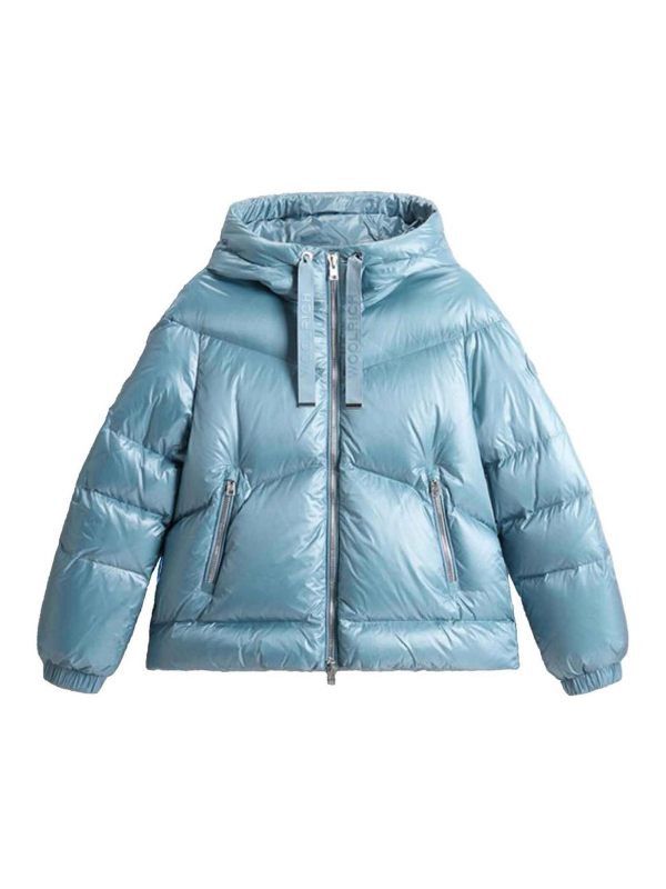 Woolrich Blouson Rembourré - Bleu Clair