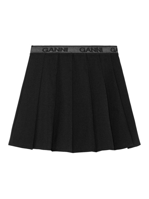 Ganni Mini Jupe - Noir