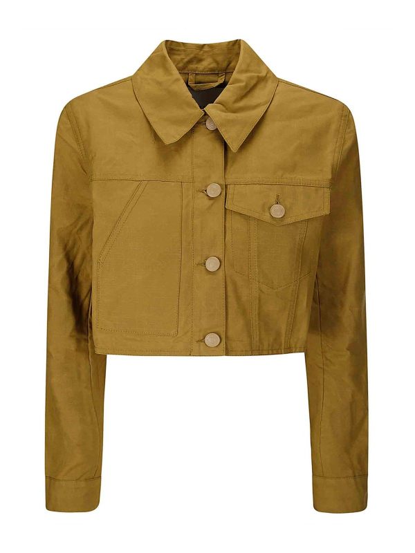 Cecilie Bahnsen Veste Casual - Jaune