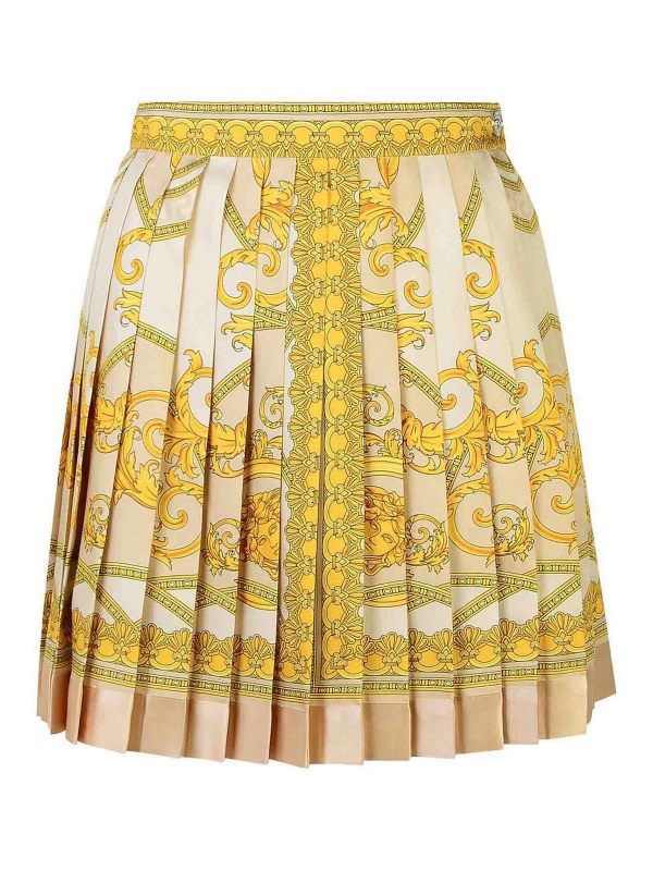 Versace Jupe Midi - Beige