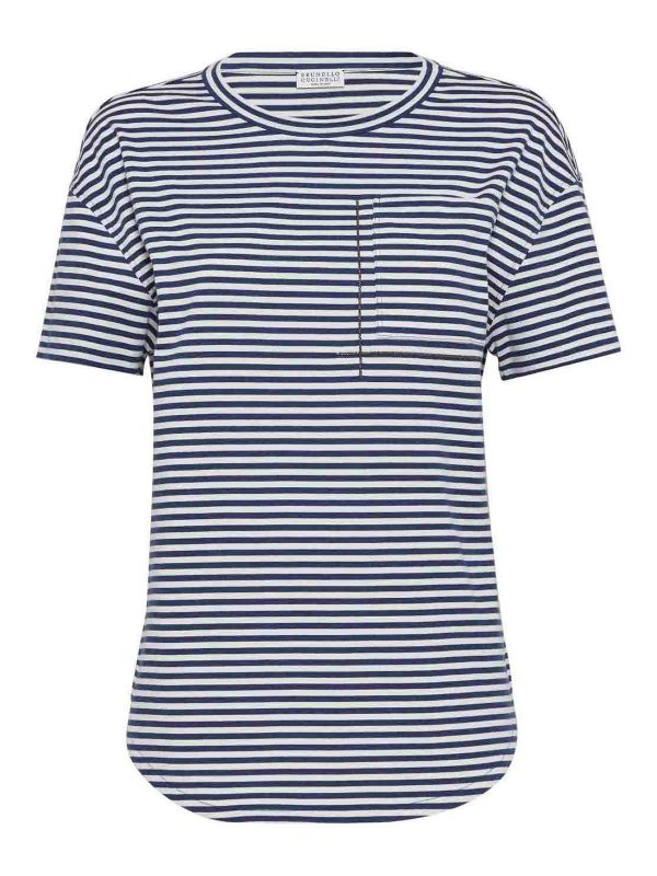 Brunello Cucinelli Chemise - Bleu