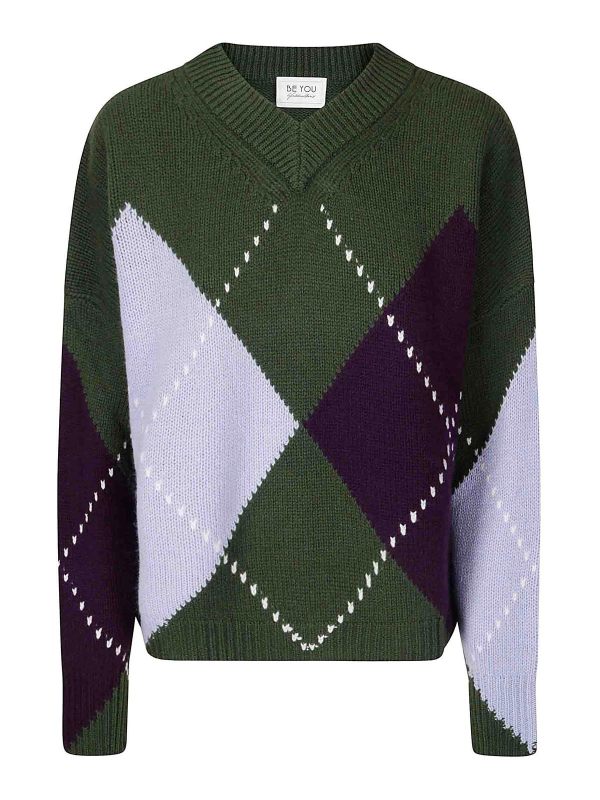 Be You Pull Col Rond - Violet