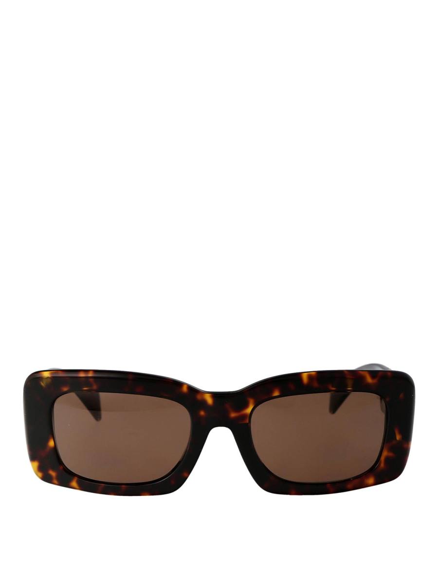 Versace Lunettes De Soleil - Marron