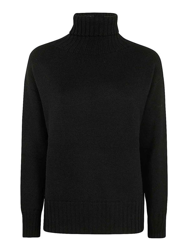 Drumohr Pull Col Rond - Noir