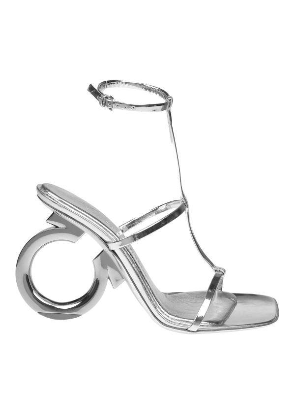 Ferragamo Sandales - Argent