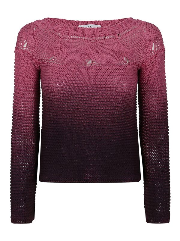 Eleven88 Pull Col Rond - Rose