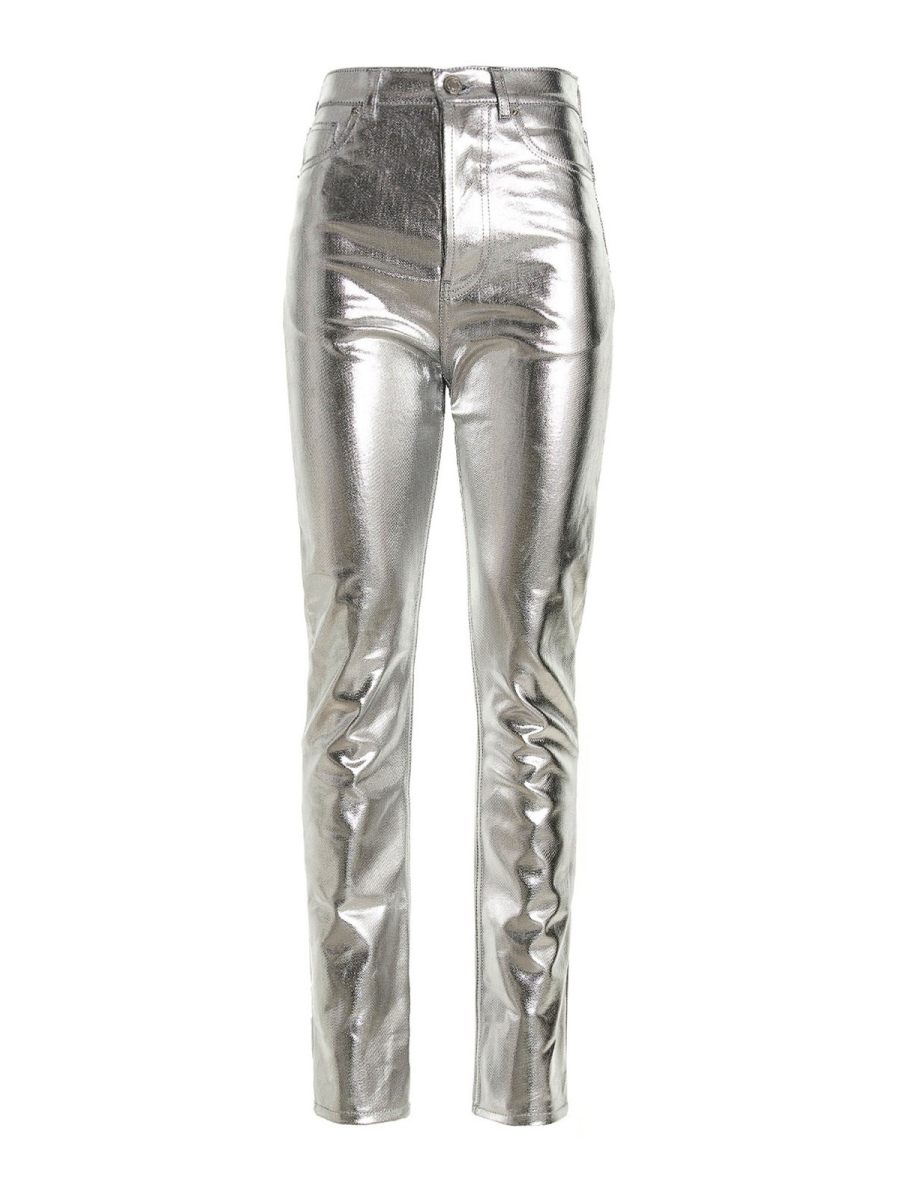 Alexandre Vauthier Jean Skinny - Argent